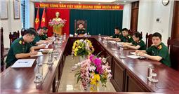 Tòa án quân sự Quân khu 1 tham dự Hội thảo chuyên môn quý I năm 2025